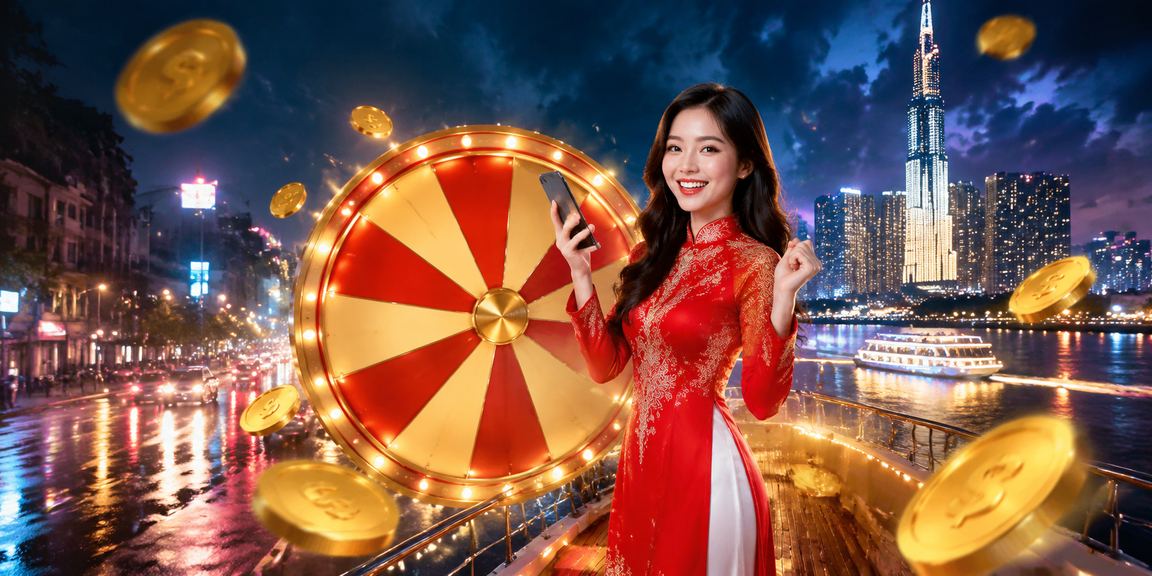 Lễ hội may mắn tại Thành phố Hồ Chí Minh với trang phục áo dài truyền thống